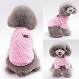 Pet Dog Clothes Knitwear Dog Sweater Soft Thickening Warm Pup Dogs Shirt Winter Puppy Sweater for Dogs  - L