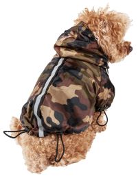 Reflecta-Sport Adjustable Reflective Weather-Proof Pet Rainbreaker Jacket - Small