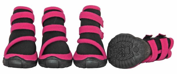 Performance-Coned Premium Stretch Supportive Pet Shoes - Set Of 4 - X-Small