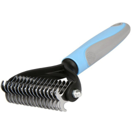 Professional Pet Tool Grooming Brush For Pet Dog Cat Deshedding Tool  - Blue - Pet Grooming Tool