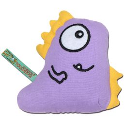 Touchdog Cartoon Shoe-faced Monster Plush Dog Toy - Purple