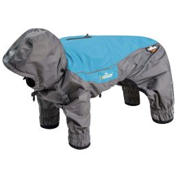 Dog Helios 'Arctic Blast' Full Bodied Winter Dog Coat w/ Blackshark Tech - Blue - Large