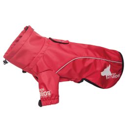 Dog Helios Extreme Softshell Performance Fleece Dog Coat - Red - Medium