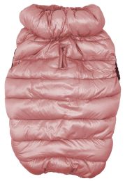 Pet Life 'Pursuit' Quilted Ultra-Plush Thermal Dog Jacket - Pink - Large