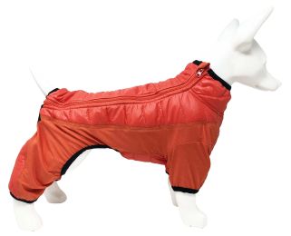 Pet Life 'Aura-Vent' Lightweight 4-Season Stretch and Quick-Dry Full Body Dog Jacket - Red - X-Small