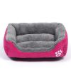 House Pet Soft Warm Kennel Dog Mat Blanke - Pink - XL