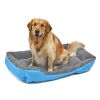 Washable Pet Dog Cat Bed Puppy Cushion House Pet Soft Warm Kennel Dog Mat Blanke - Pink - S