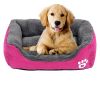 House Pet Soft Warm Kennel Dog Mat Blanke - Pink - XL