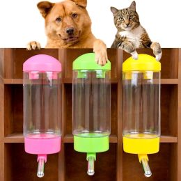 Convenient Leak-proof Dog Water Bottle Hanging Dispenser Feeder Pet Guinea Pig Squirrel Rabbit Drinking Bowl Automatic - Green