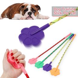 Lightweight Rubber Training Lovely Pet Pat Dog Toy Stick Correct Bad Habits Dogs Whip Trainer Punishment Device Dogs Accessories - Green - 42cm